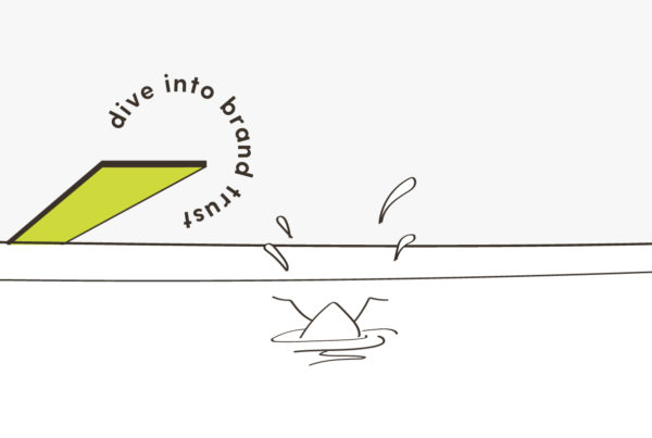 Outmark chicken diving into water from a diving board.