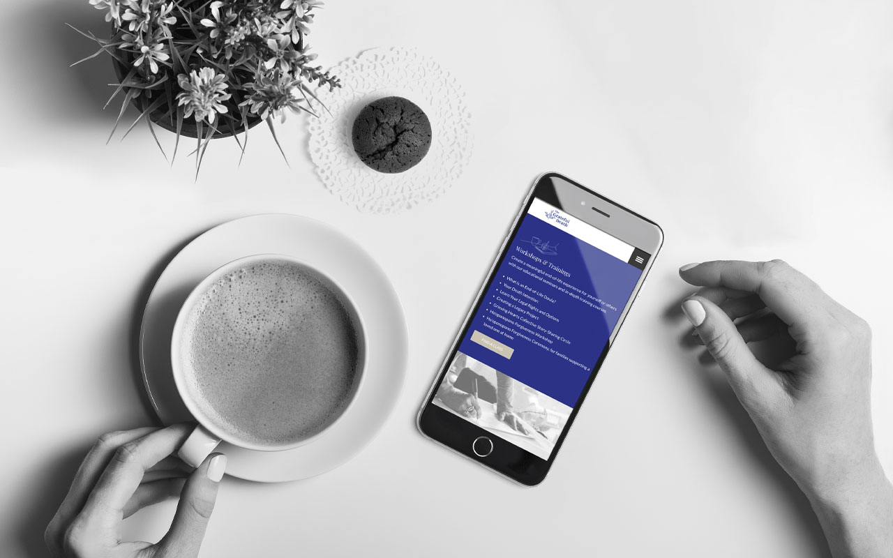 The Grateful Death mobile mockups