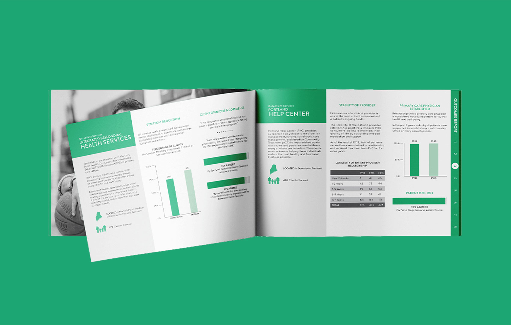 Outmark design Spurwink report