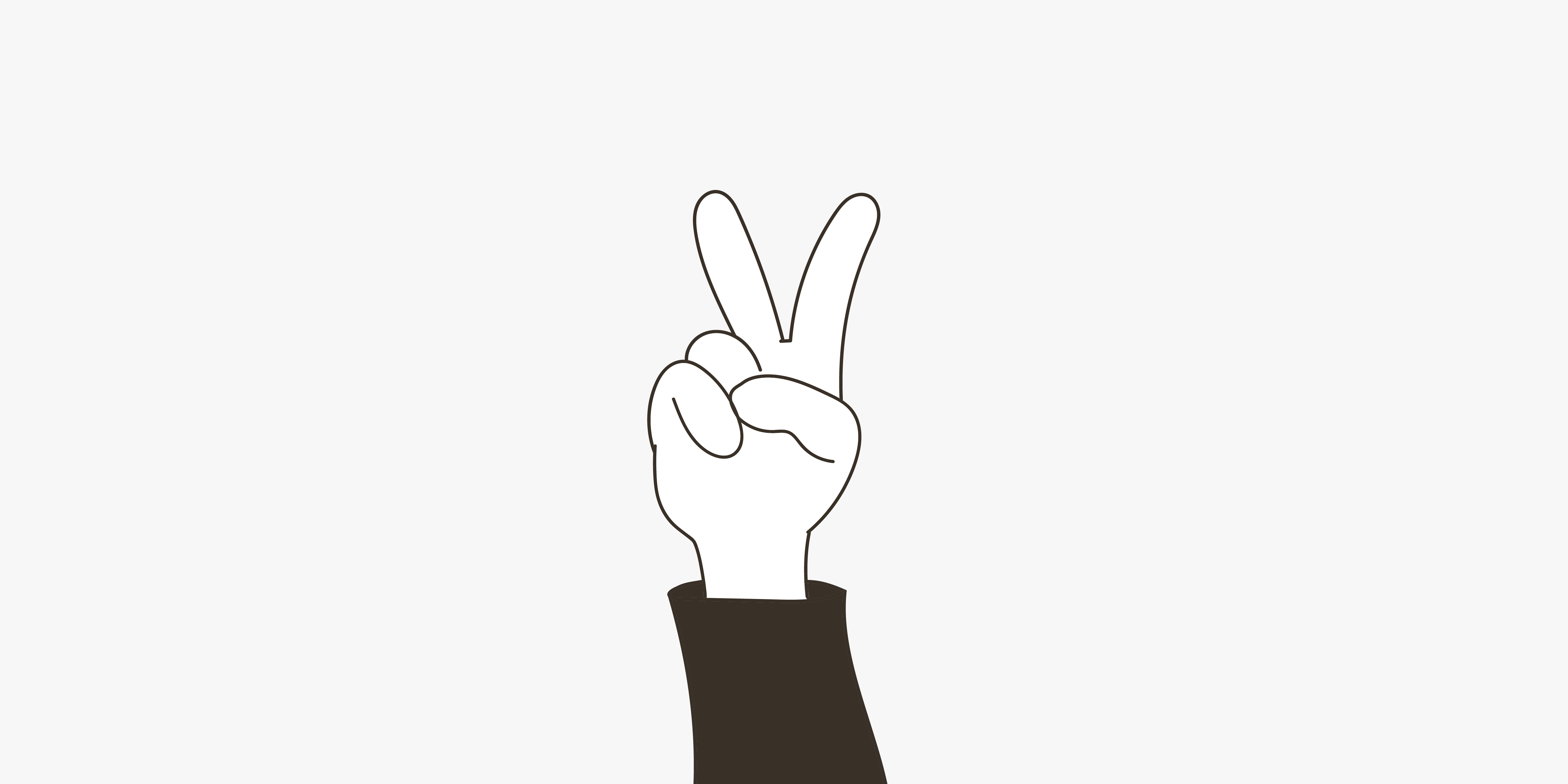 A drawing of a peace sign on a blog about Martin Luther King Jr Day
