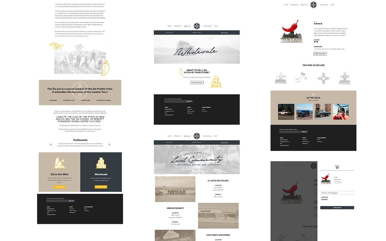 web design and development for steel manufacturing